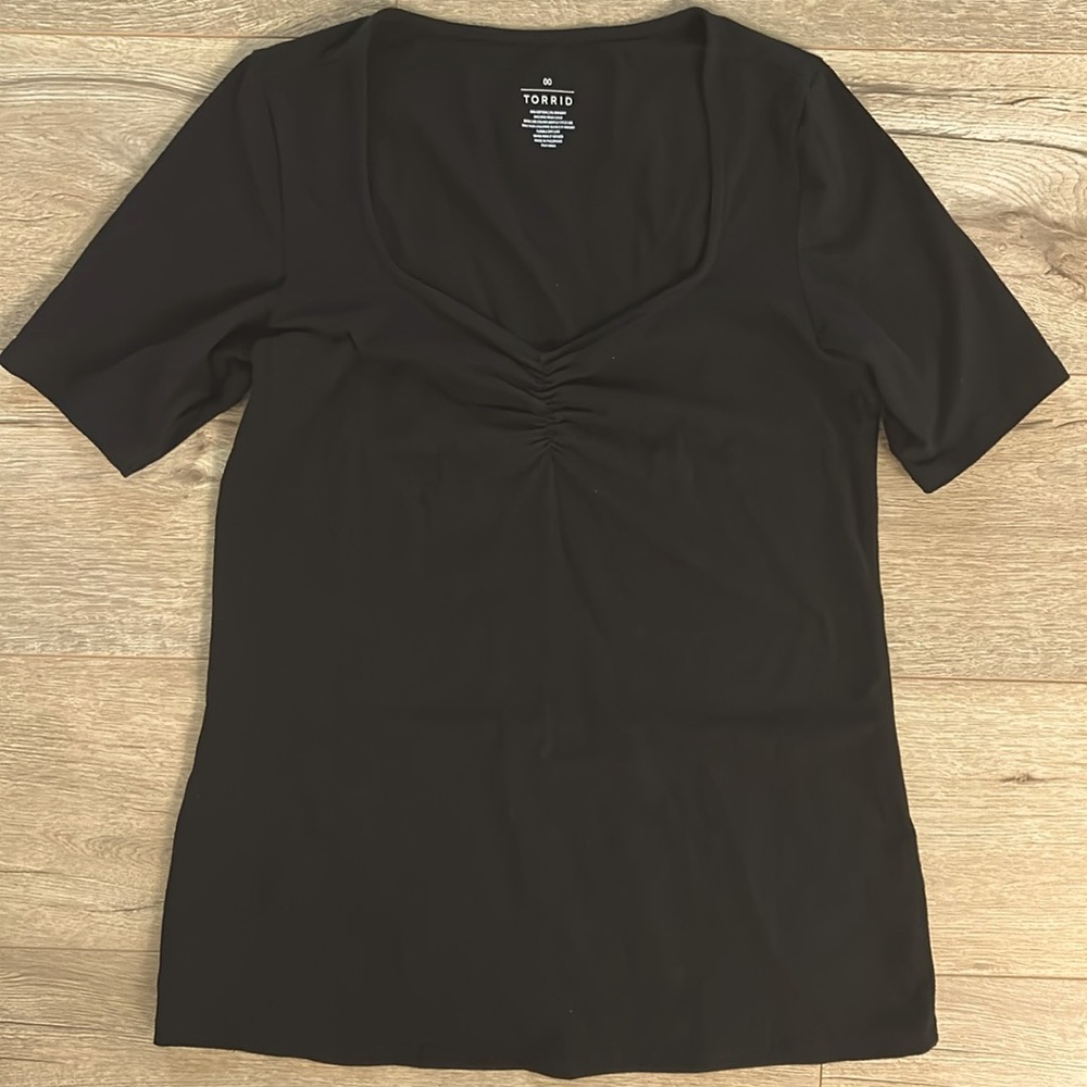 Black sweetheart top by Torrid
